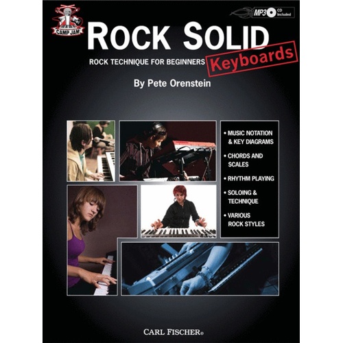 Camp Jam Rock Solid Keyboard Book