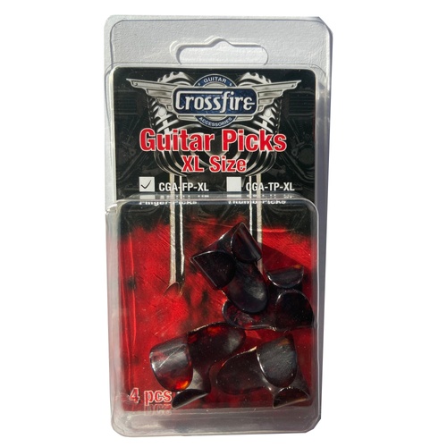 Crossfire XL Finger Picks - 3 Pack