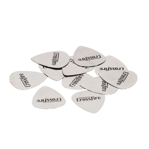 Crossfire Metal Guitar Picks - 12 Pack