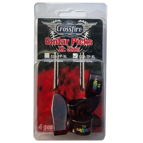Crossfire XL Size Thumb Picks - 3 Pack