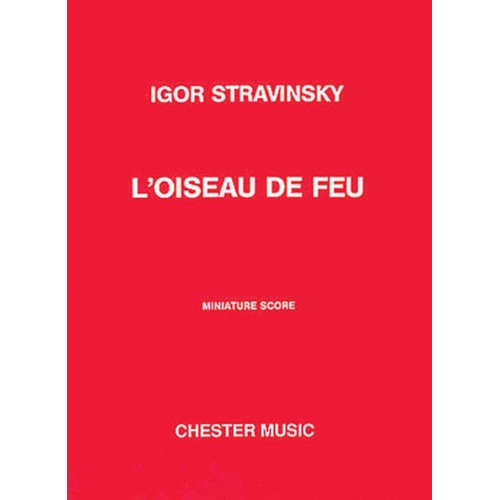 Stravinsky - Firebird Suite Study Score
