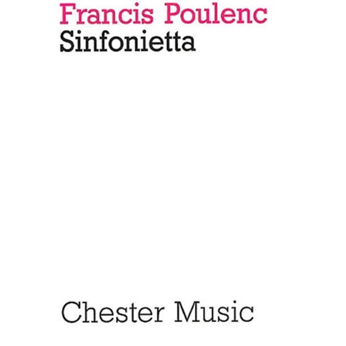 Poulenc - Sinfonietta Study Score