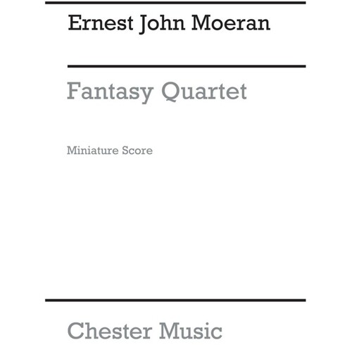 Moeran - Fantasy Quartet Miniature Score