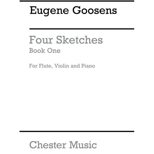 Goossens - 4 Sketches Book 1 Score/Parts (Pod)