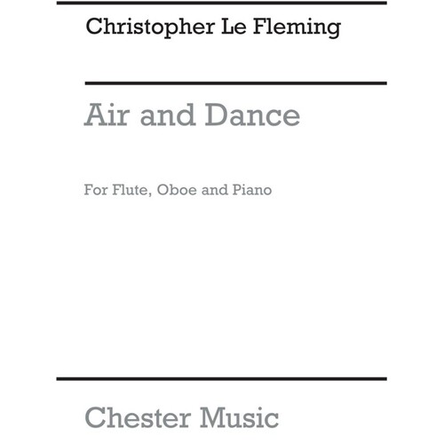 Fleming - Air And Dance Flute Or Oboe/Piano (Pod) (Softcover Book)