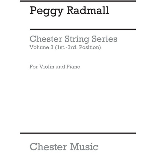 Chester String Series Violin Book 3 for Intermediate Violinists