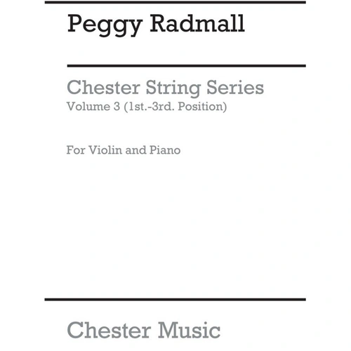 Chester String Series Violin Book 3 for Intermediate Violinists