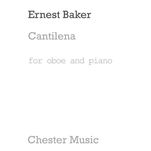 Baker - Cantilena For Oboe/Piano (Softcover Book)