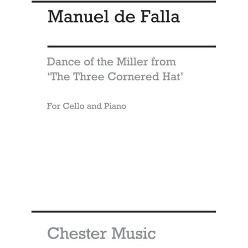 Falla - Dance Of The Miller For Cello/Piano (Softcover Book)