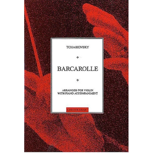 Tchaikovsky - Barcarolle for Violin and Piano, Arranged by Watson Forbes, Chester Music, 1 Page