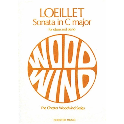 Loeillet - Sonata C Major For Oboe/Piano (Softcover Book)