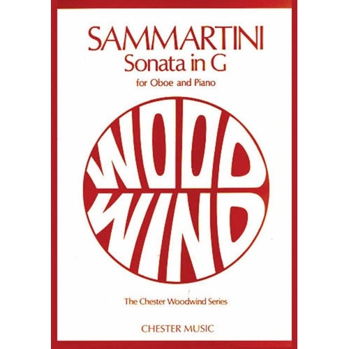 Sammartini - Sonata in G Major for Oboe and Piano Edited by Evelyn Rothwell