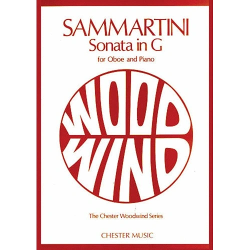 Sammartini - Sonata in G Major for Oboe and Piano, Edited by Evelyn Rothwell