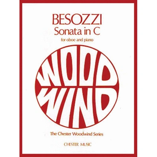Besozzi Sonata in C Major for Oboe and Piano, Edited by Evelyn Rothwell
