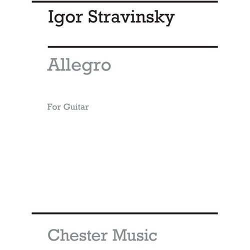 Stravinsky - Allegro From Les Cinq Doigts Guitar (Pod) (Softcover Book)