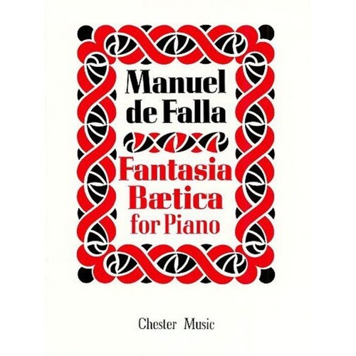 Falla - Fantasia Baetica For Piano (Softcover Book)