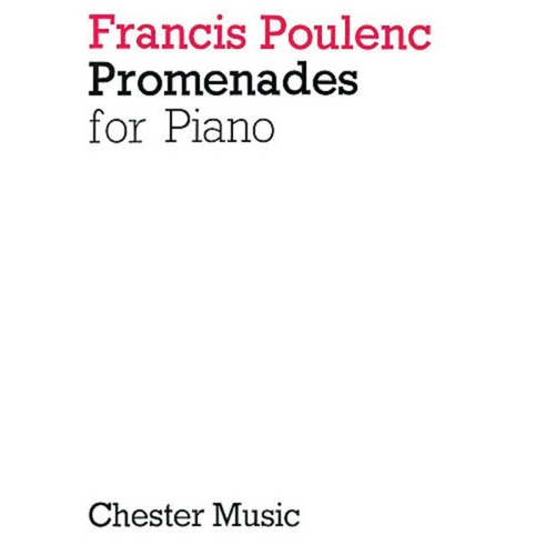 Poulenc - Promenades (Softcover Book)