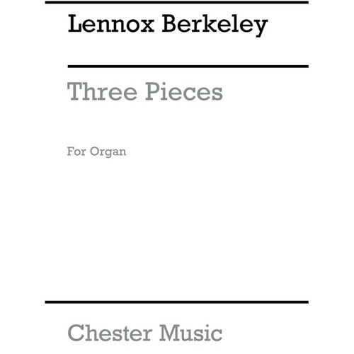 Berkeley - 3 Pieces Op 72 Organ (Softcover Book)