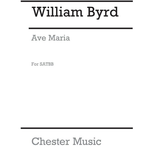 Byrd Ave Maria SATBB (Archive Ed.)