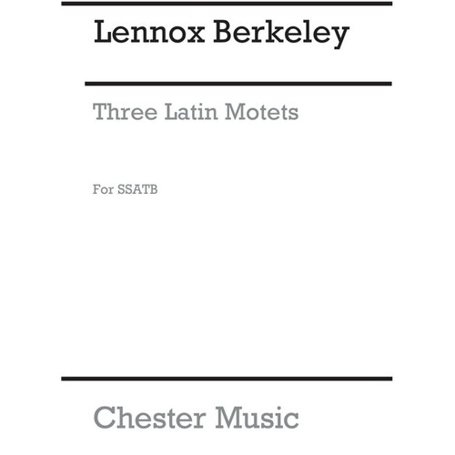 Berkeley 3 Latin Motets SSATB