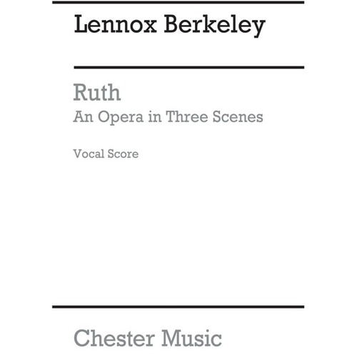 Ruth Op 50 Vocal Score