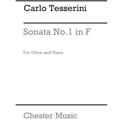 Tessarini Sonata 1 In F Oboeandpiano(Arc) (Softcover Book)