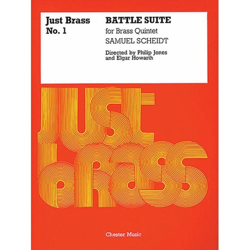 Just Brass 01 Battle Suite Scheidt (Music Score/Parts) Book