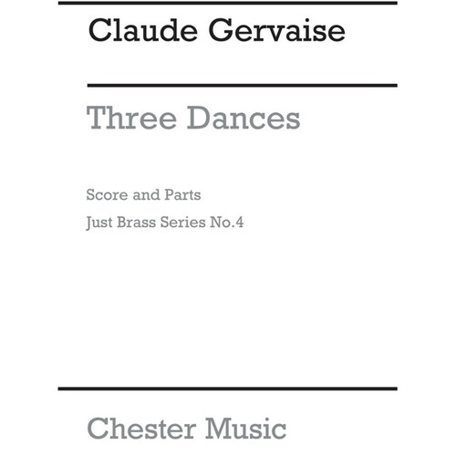 Just Brass 04 3 Dances Gervaise(Arc) (Music Score/Parts) Book