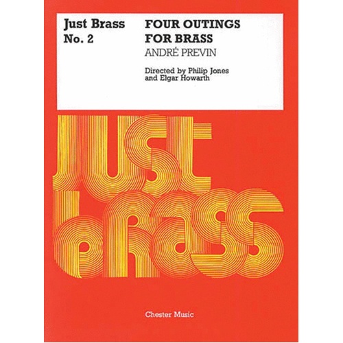Just Brass 02 4 Outings Previn (Music Score/Parts) Book