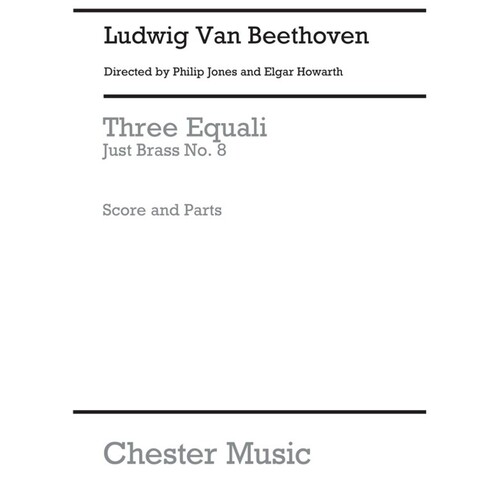 Just Brass 08 Three Equali For Trombone Qt Sc/Pt (Music Score/Parts) Book