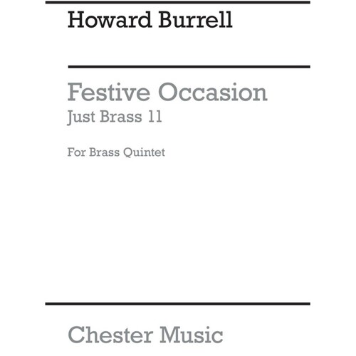 Just Brass 11 Festive Occasion Burrell (Music Score/Parts) Book