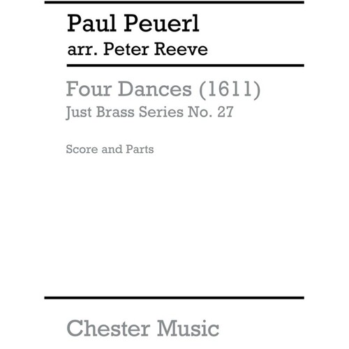 Just Brass 27 4 Dances Peuerl(Arc) (Music Score/Parts) Book