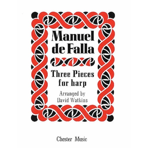 Falla 3 Pieces For The Harp (Softcover Book)