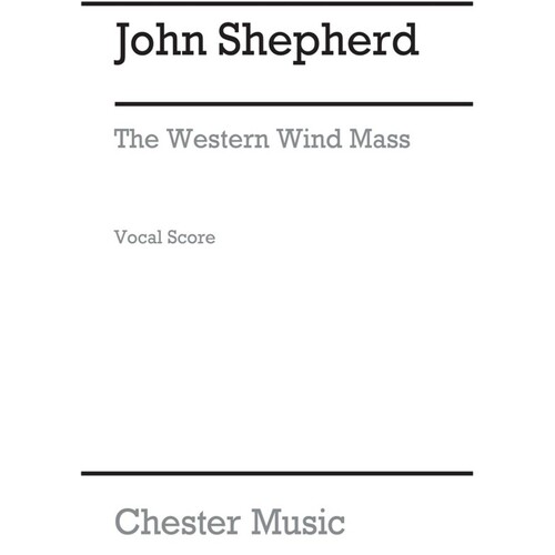 Shepherd Western Wind Mass V/Score(Arc) (Softcover Book)