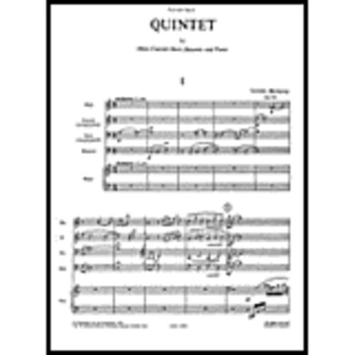 Berkeley Quintet Op 90 Score & Parts(Arc