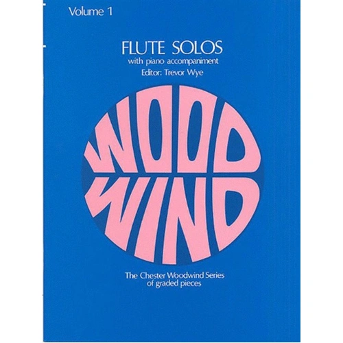 Flute Solos Volume 1 (Wye) for Flute and Piano - Chester Music