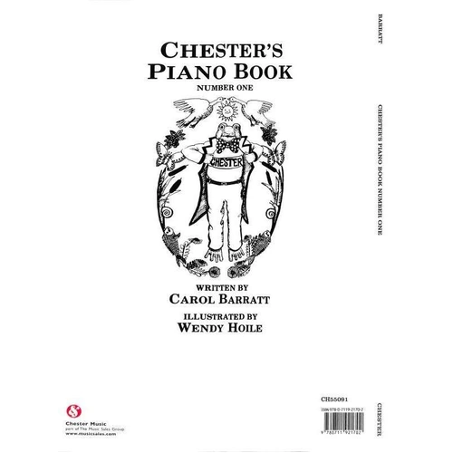 Barratt Chesters Piano Book 1 by Carol Barratt, 36 Pages, Publisher: Chester Music