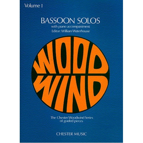 Bassoon Solos Vol 1 Ed Waterhouse (Softcover Book)