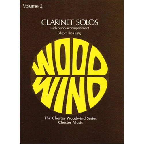 Clarinet Solos Volume 2 Edited by Thea King