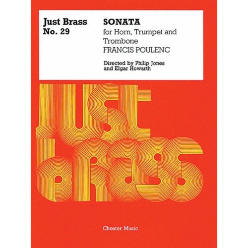 Poulenc - Sonata for Horn, Trumpet and Trombone Just Brass No 29