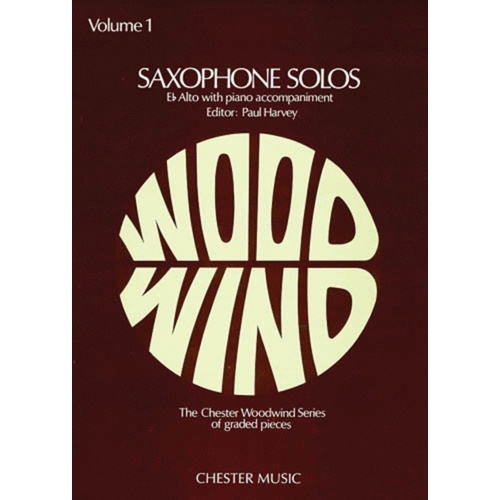 Alto Sax Solos Vol 1 Ed Harvey (Softcover Book)