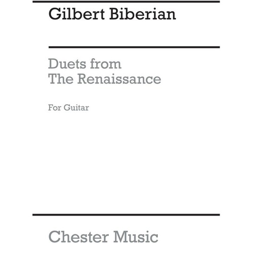 Biberian Duets Renaissance Guitar(Arc) (Softcover Book)