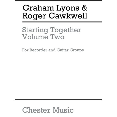 Starting Together 2 Recorder/Guitar(Arc) (Softcover Book)