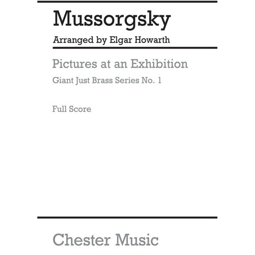 Just Brass Moussorgsky Pictures Score (Music Score/Parts) Book