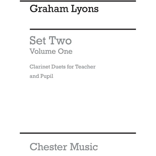 Lyons Clarinet Duets Vol.1 Set 2(Arc) (Softcover Book)