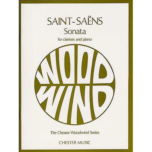 Saint-Saens - Sonata Op. 167 for Clarinet and Piano, Edited by Paul Harvey