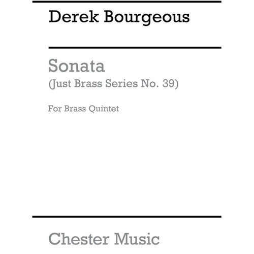 Just Brass 39 Sonata 4 Brass Bourgeois (Music Score/Parts) Book