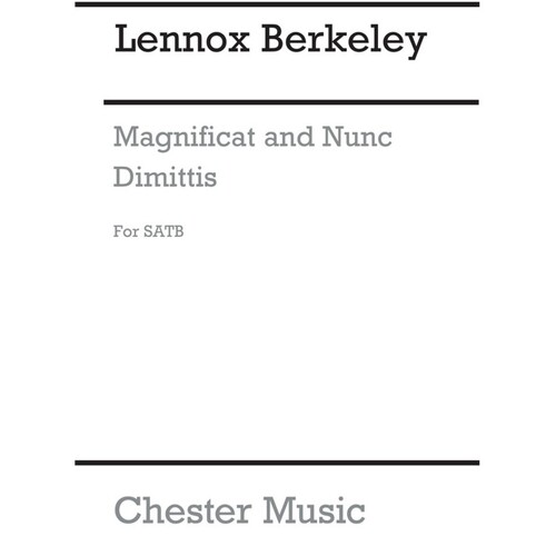 Berkeley Magnificat/Nunc SATB(Arc)