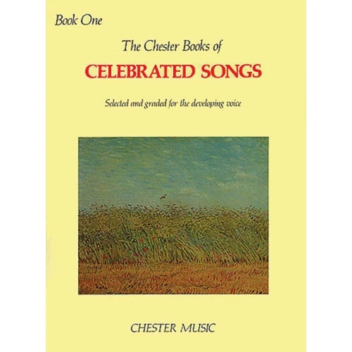 Celebrated Songs Book 1 Edited by Shirley Leah for Voice and Piano