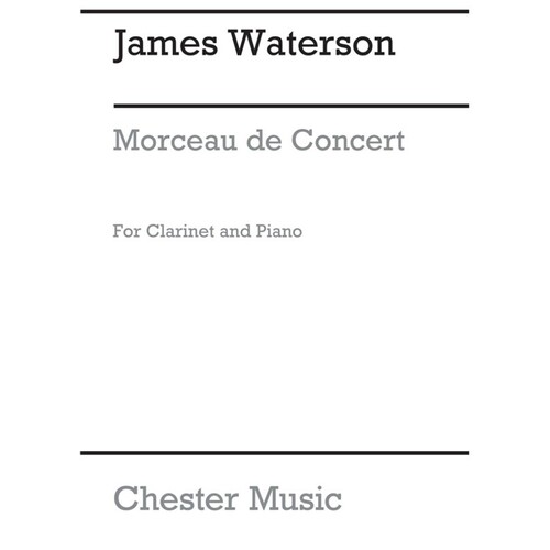 Waterson Morceau De Concert Clarinet(Arc (Softcover Book)